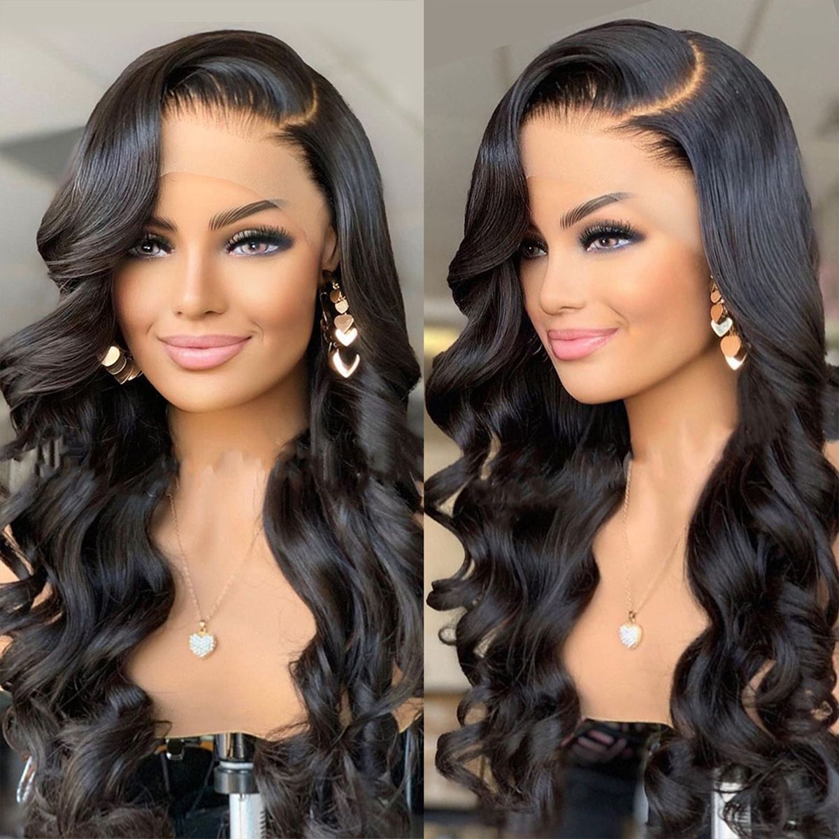 4x4 5x5 6x6 13x4 13x6 360 Lace Frontal Natural Color Human Hair Wigs