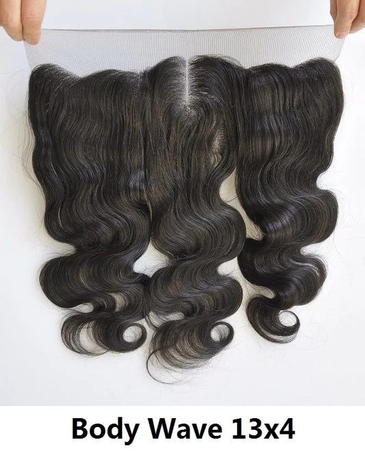 100% Virgin Human Hair 13x4  13x6 Lace Frontals