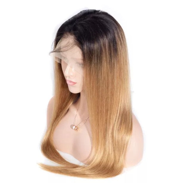 4x4 5x5 6x6 13x4 13x6 Lace Frontal Ombre Brown Color Human Hair Wigs