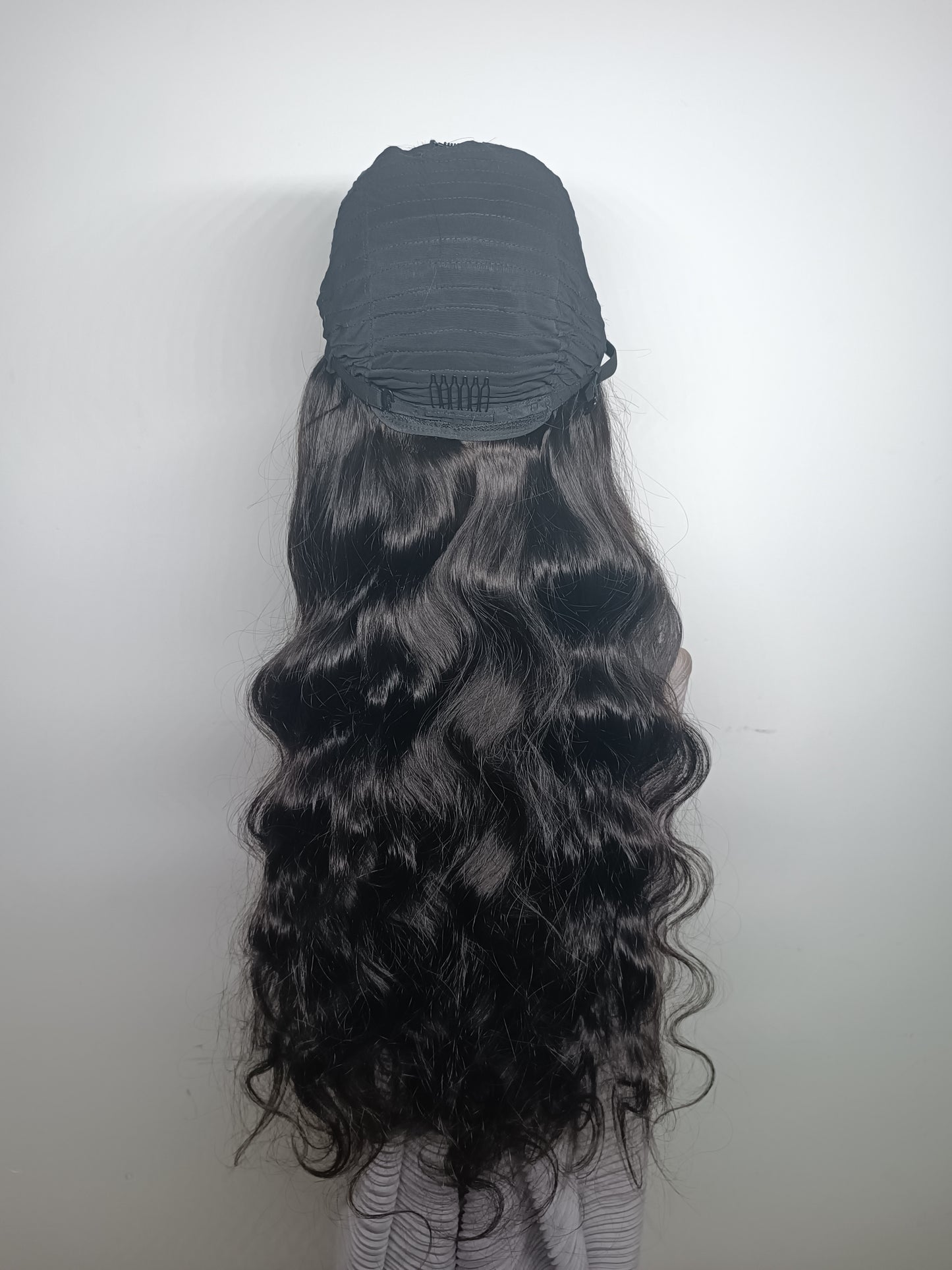 V Part Human Hair Wigs