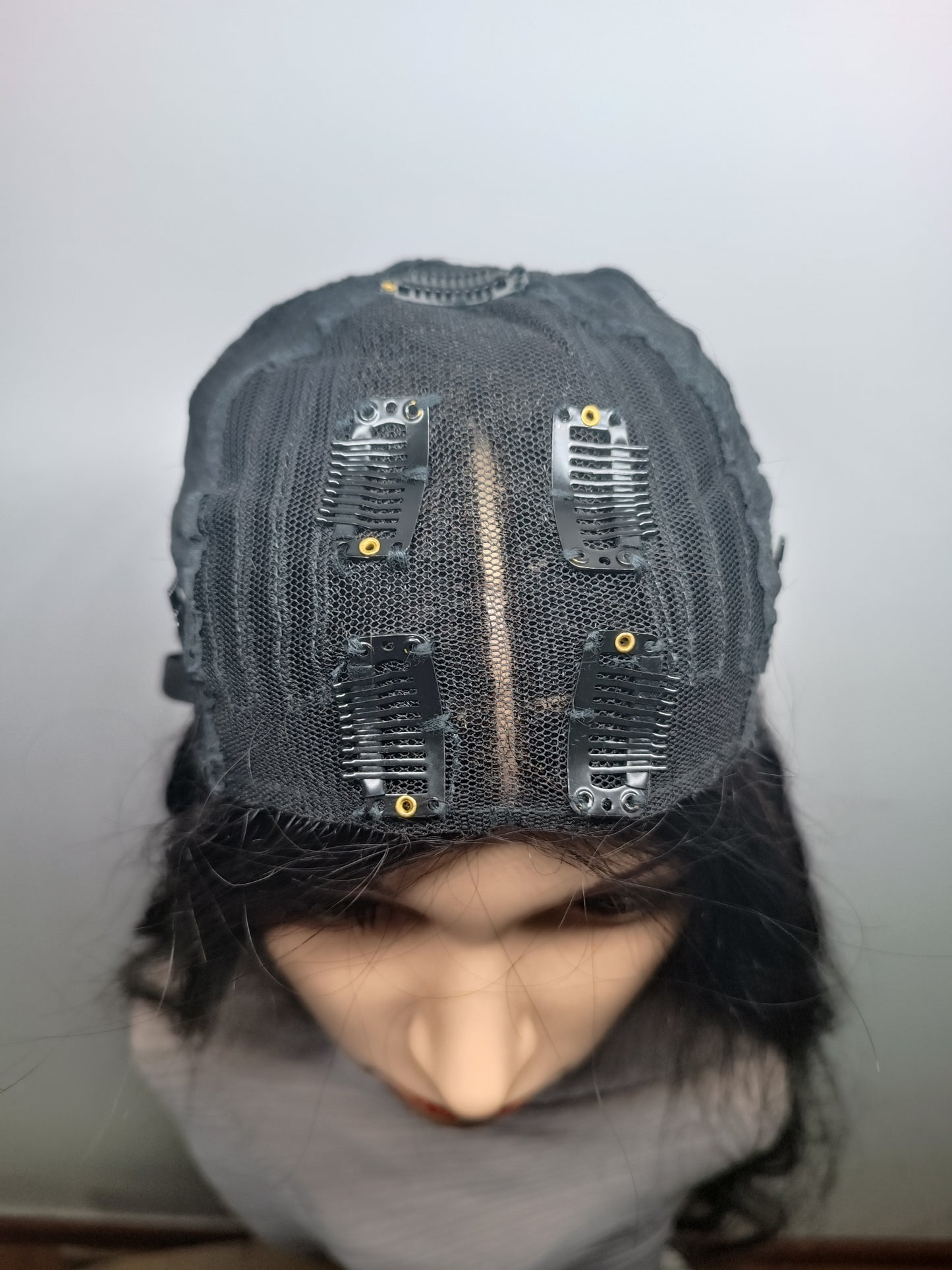 V Part Human Hair Wigs