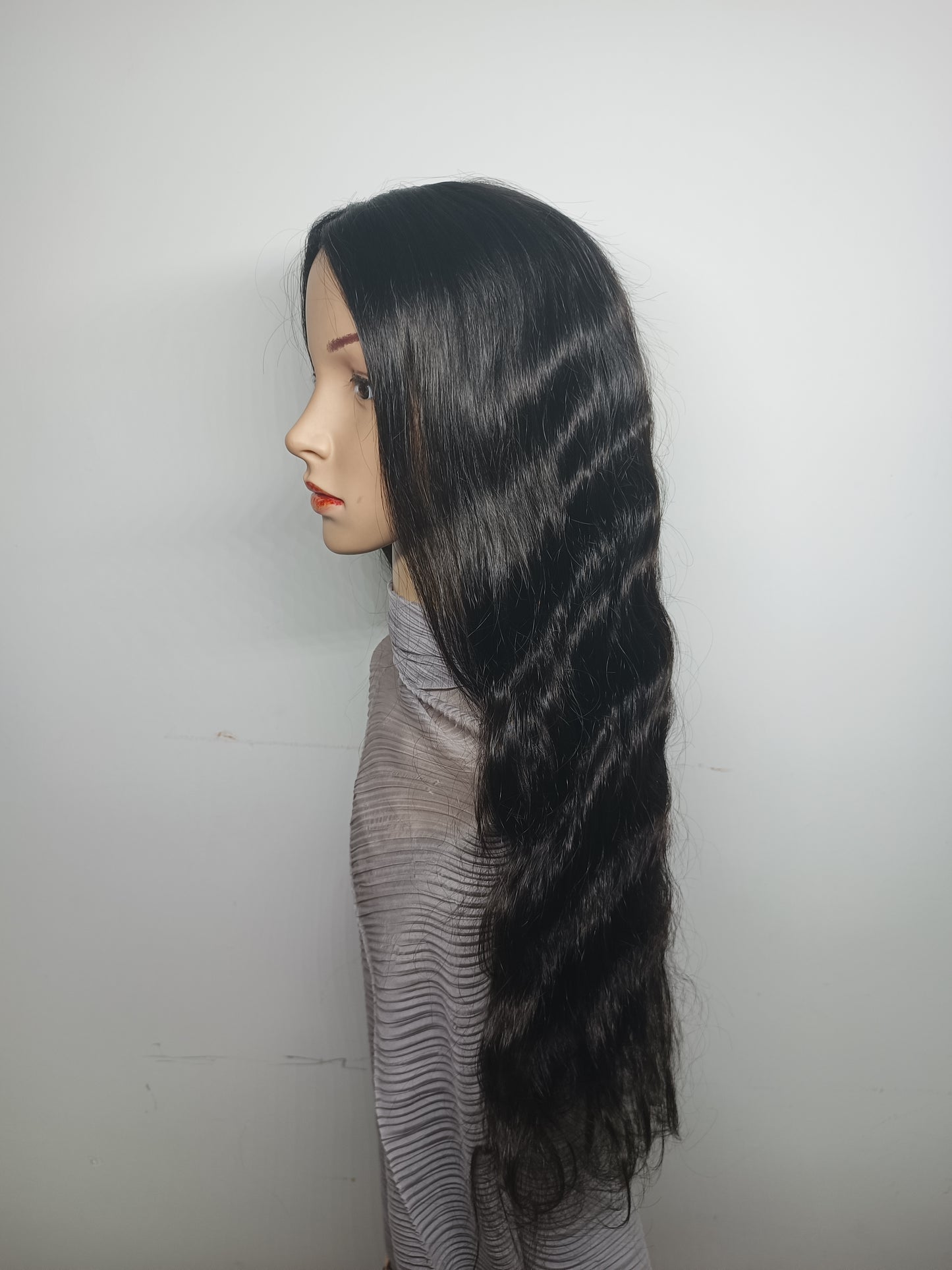 V Part Human Hair Wigs