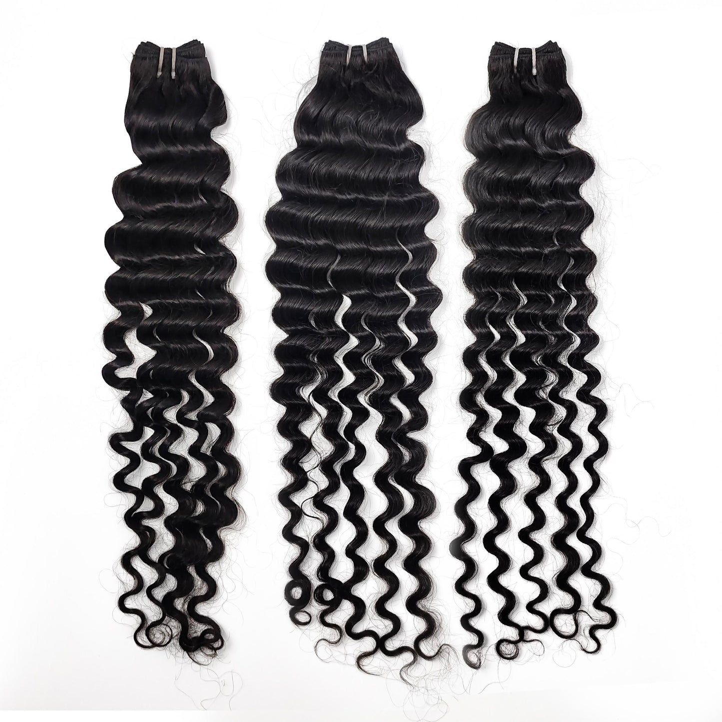 French Wave Virgin Human Hair Extensions with 3 Years Life Time
