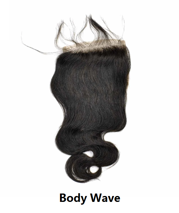 100% Virgin Human Hair 4x4 5x5 6x6 Lace Closures