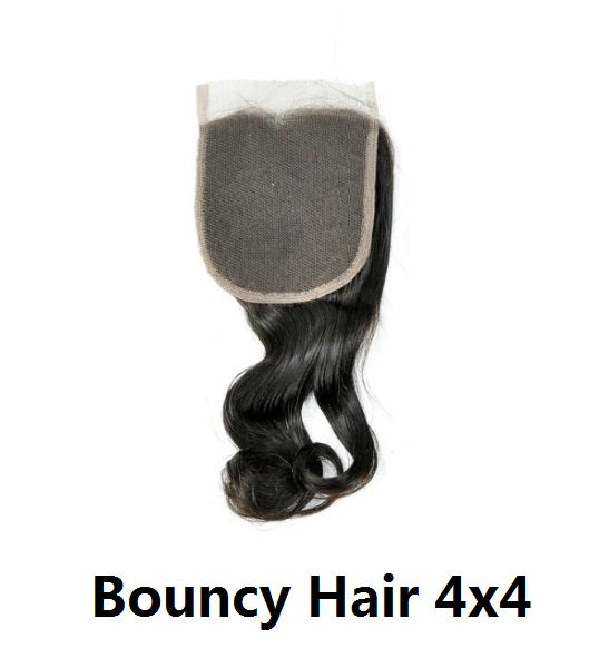 100% Virgin Human Hair 4x4 5x5 6x6 Lace Closures