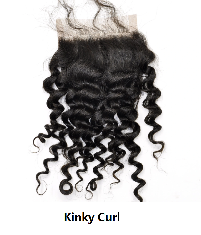100% Virgin Human Hair 4x4 5x5 6x6 Lace Closures