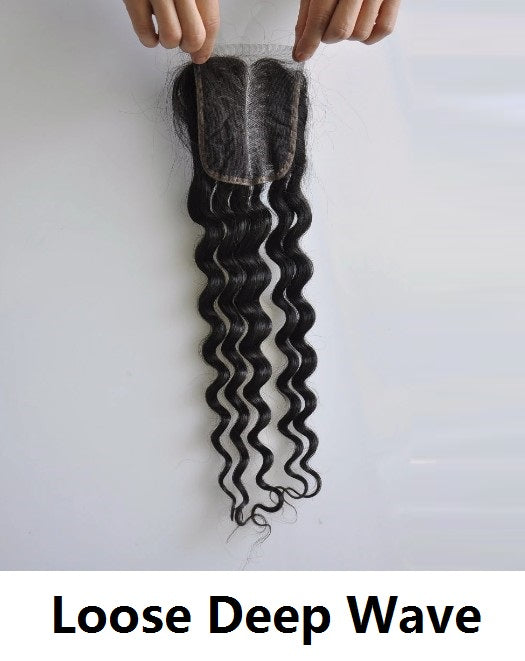 100% Virgin Human Hair 4x4 5x5 6x6 Lace Closures