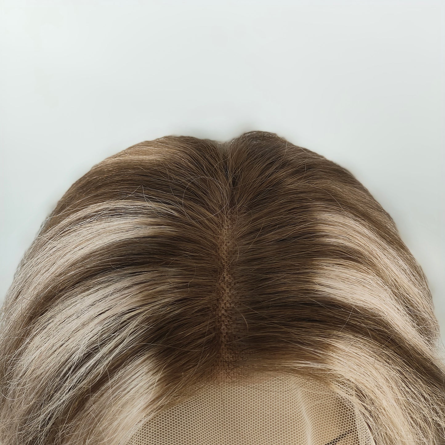 highlight color human hair frontal lace wig