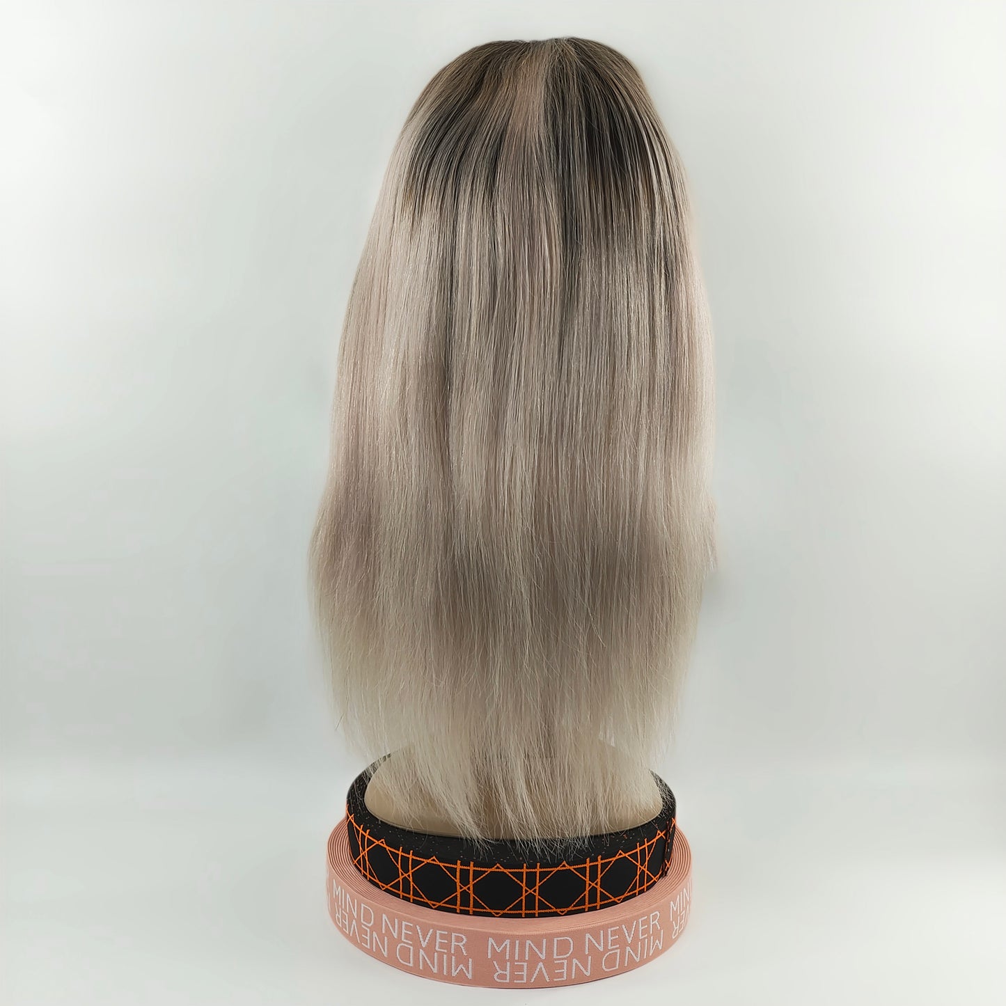 highlight color human hair frontal lace wig