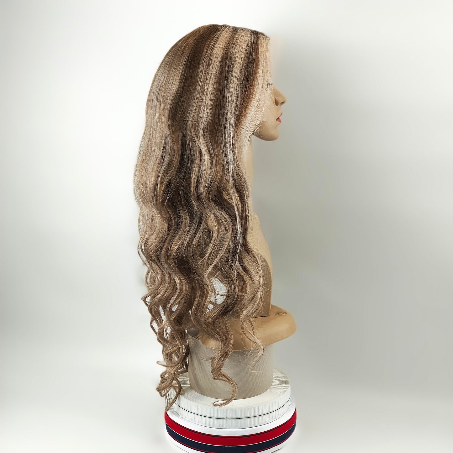 Highlight Color Hair Virgin Human Hair Wigs