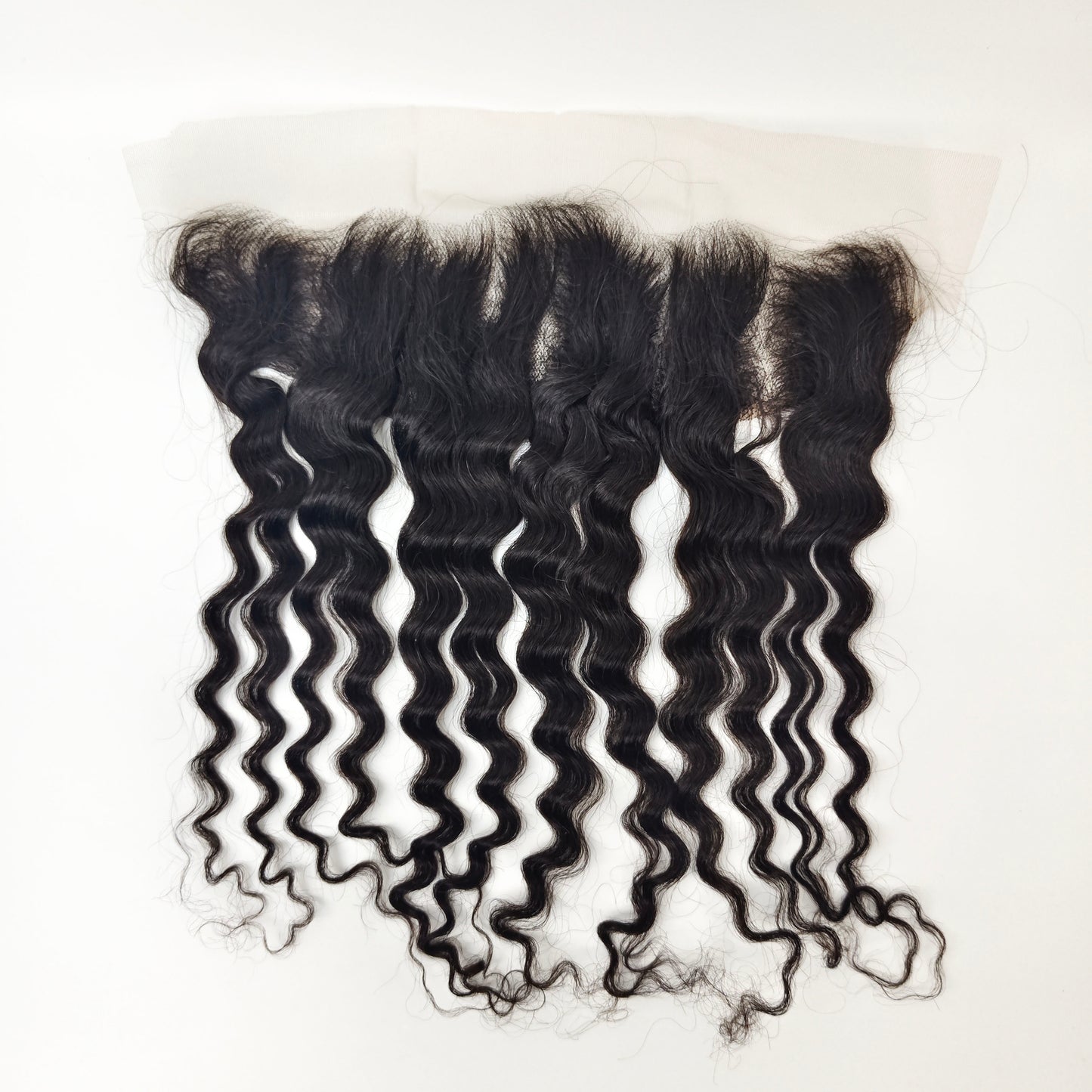 Deep Wave virgin Human Hair Lace Frontal 13*4