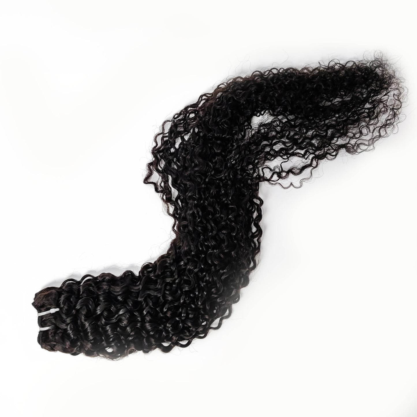 Long Length Curly Virgin Human Hair Extensions with 3 Years Life Time
