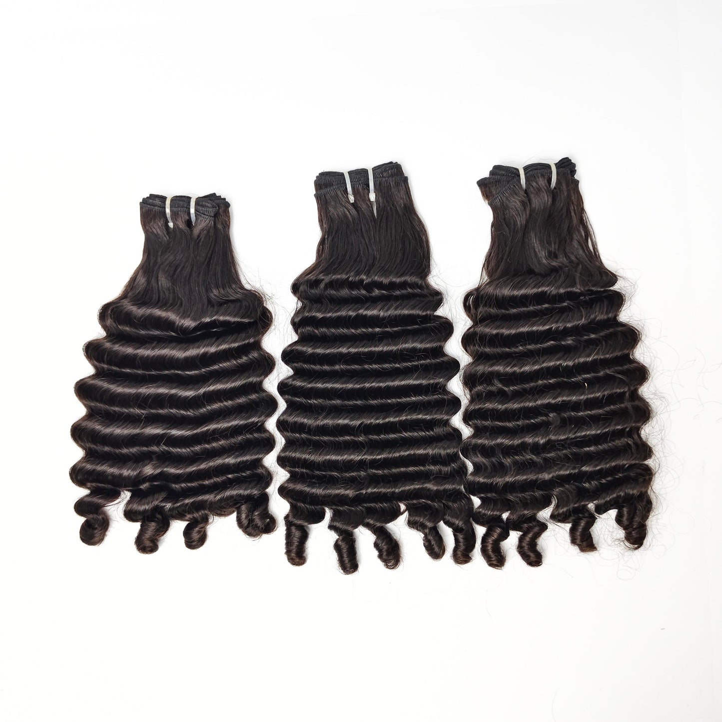 Virgin Human Hair Super Double Drawn Hair Extensions with 3 Years Life Time