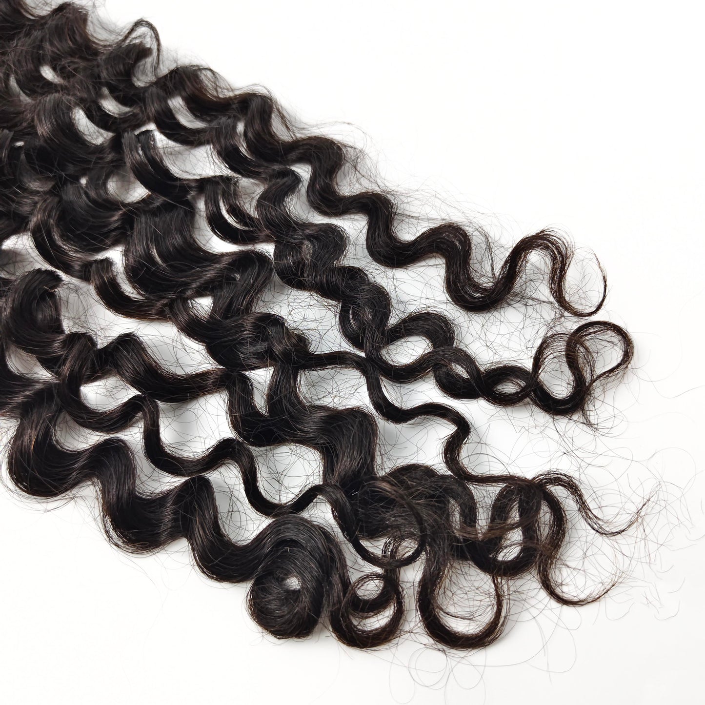 French Wave Virgin Human Hair Extensions with 3 Years Life Time