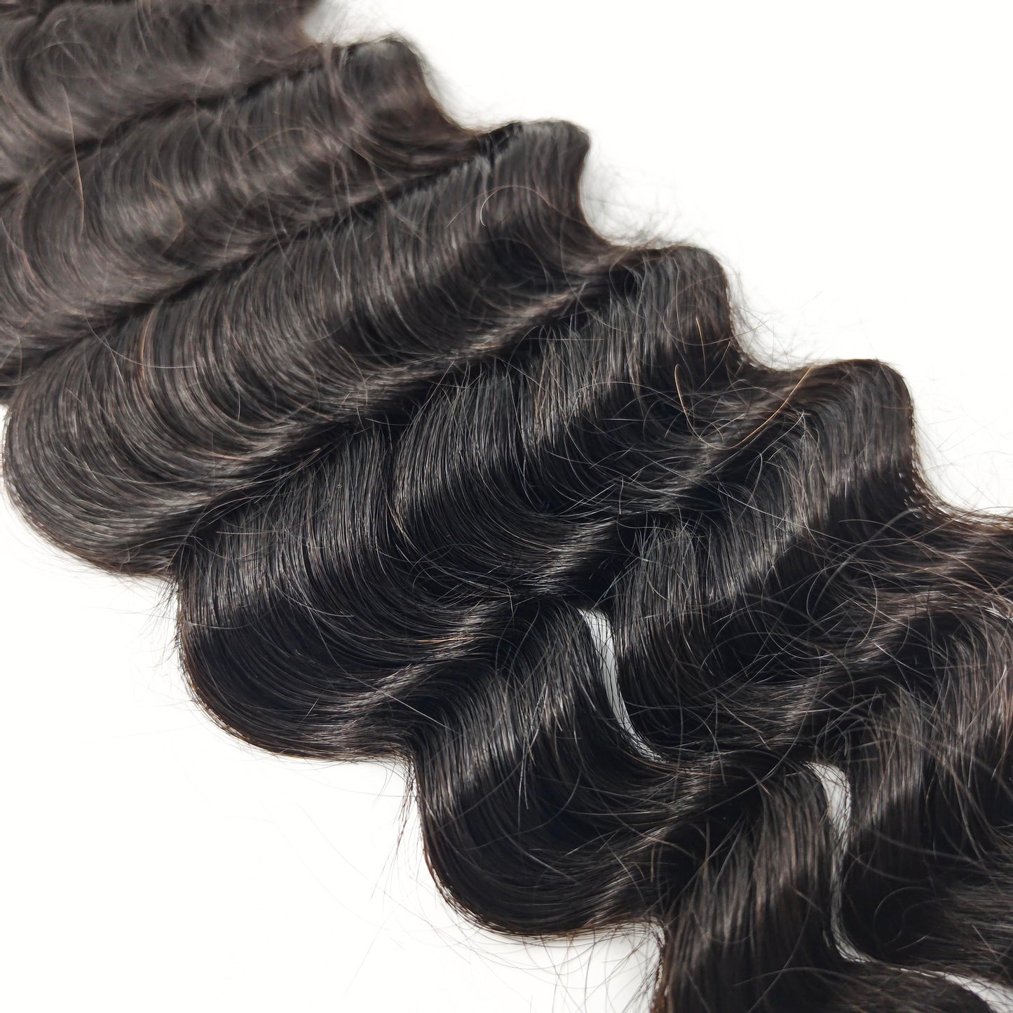 French Wave Virgin Human Hair Extensions with 3 Years Life Time