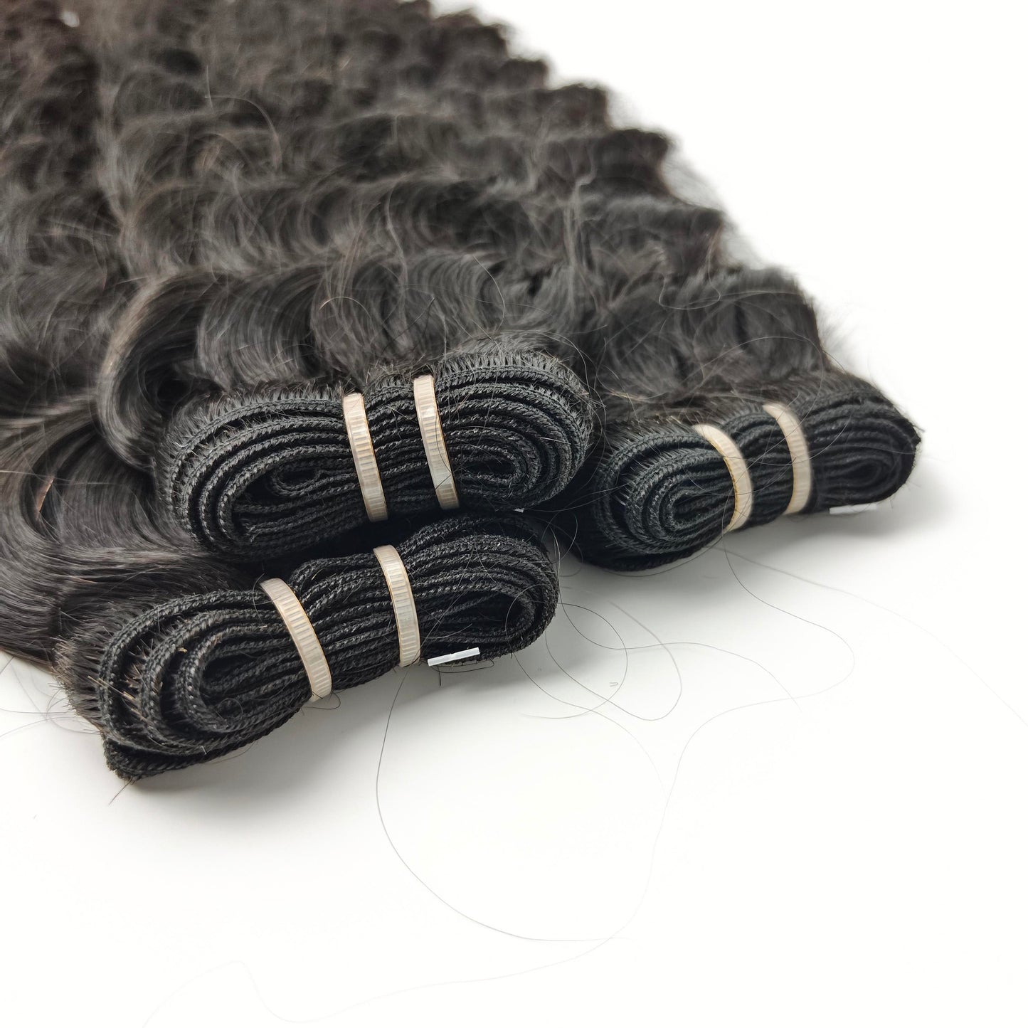 French Wave Virgin Human Hair Extensions with 3 Years Life Time