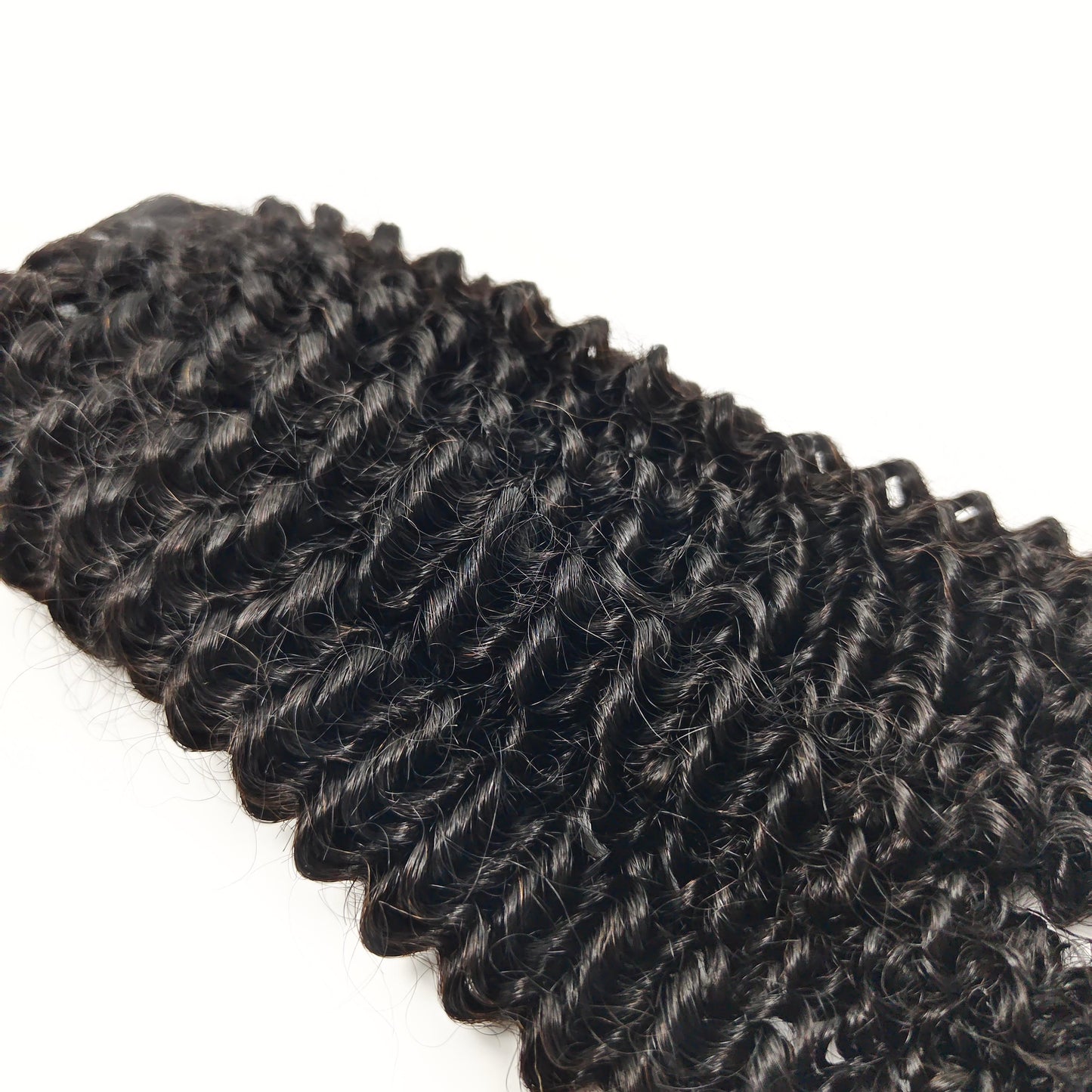 Kinky Curly Virgin Human Hair Extensions with 3 Years Life Time