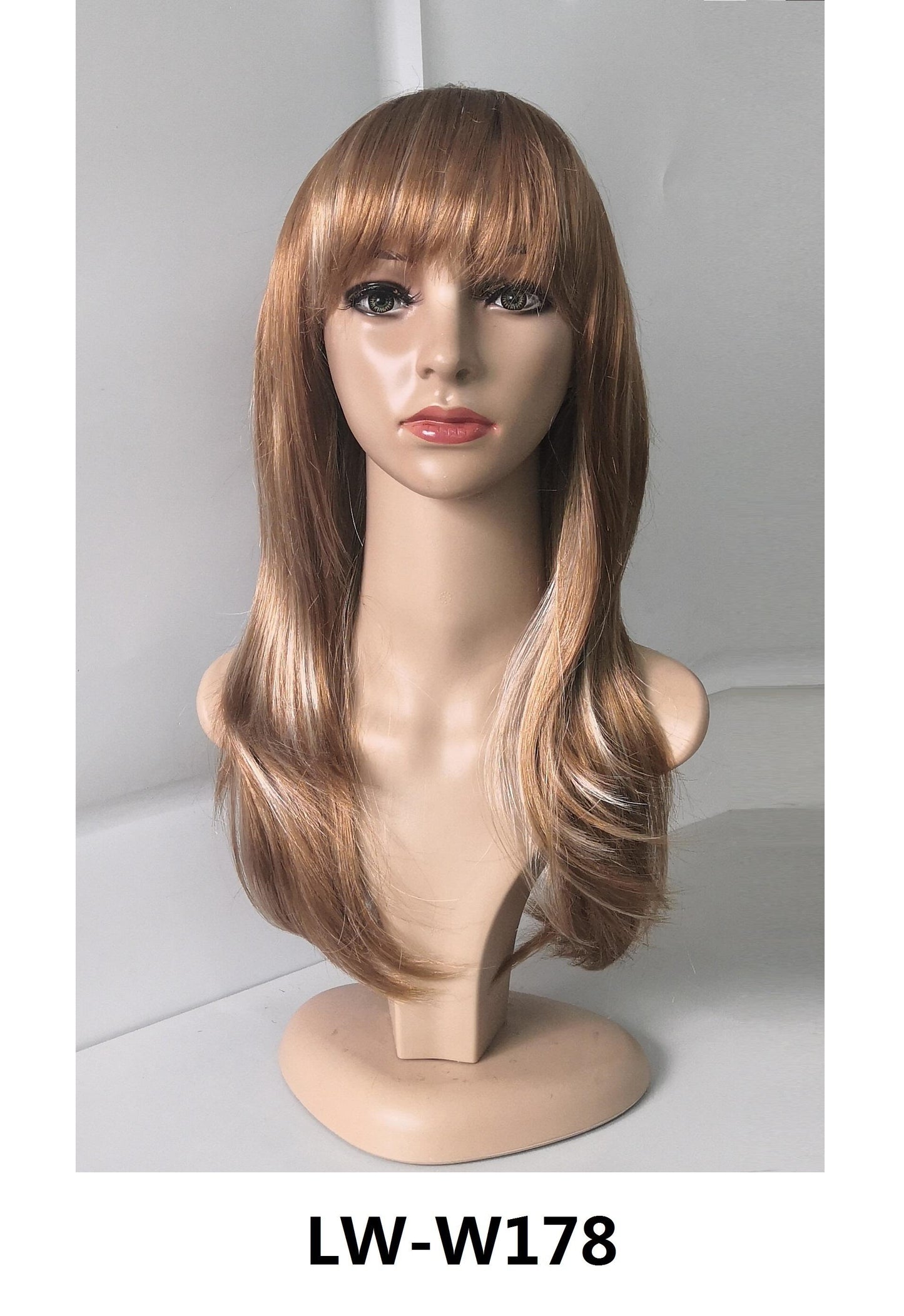Heat-Resistant 100% Kanekalon Synthetic Hair Wigs