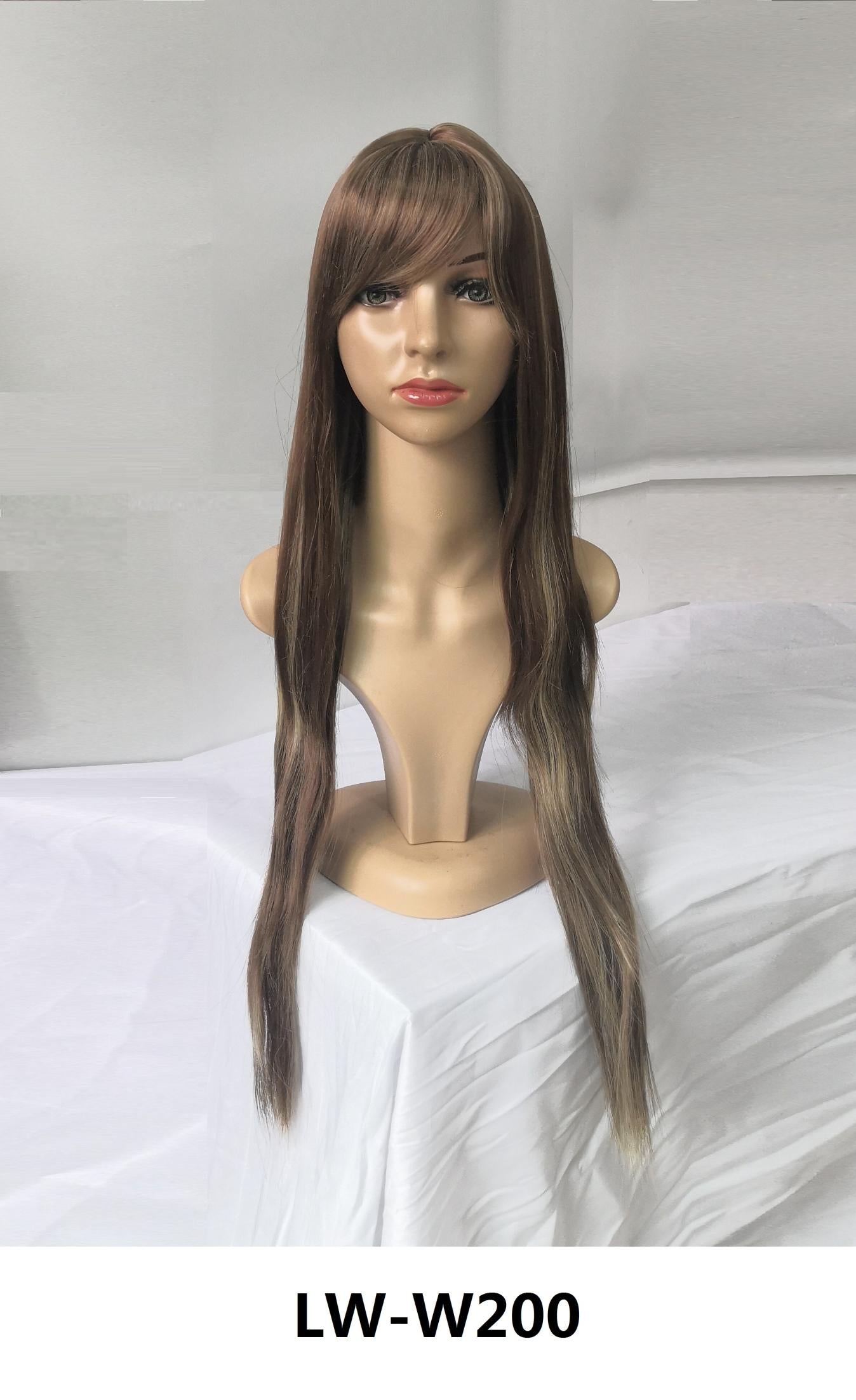 Heat-Resistant 100% Kanekalon Synthetic Hair Wigs