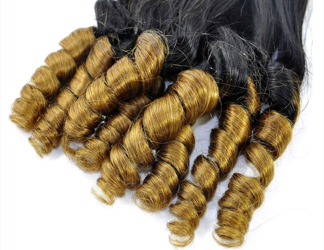 Color Hair Virgin Human Hair Extension Bundles