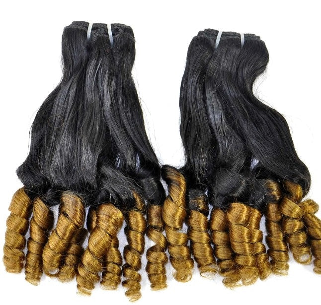Color Hair Virgin Human Hair Extension Bundles