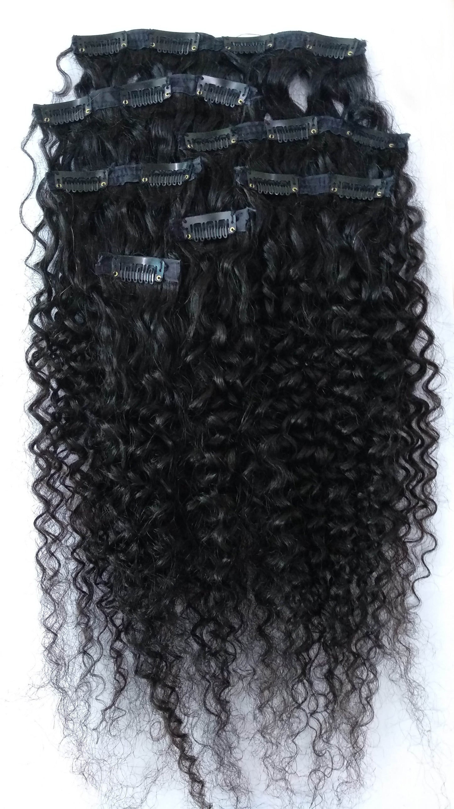 Clip in Virgin Human Hair Brazilian Virgin Clip in Hair Extensions
