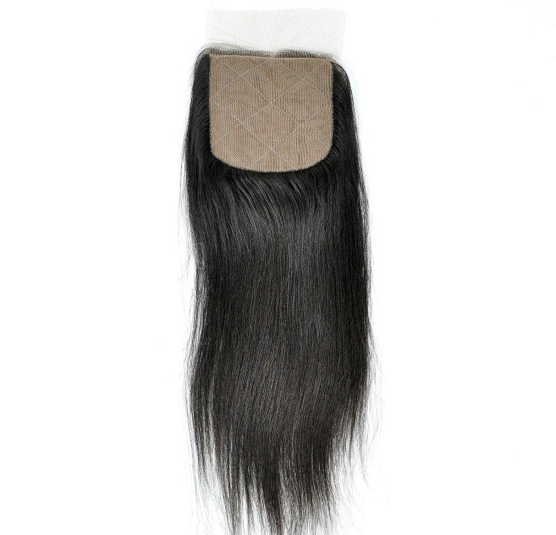 Straight Virgin Human Hair Lace Closure 4*4