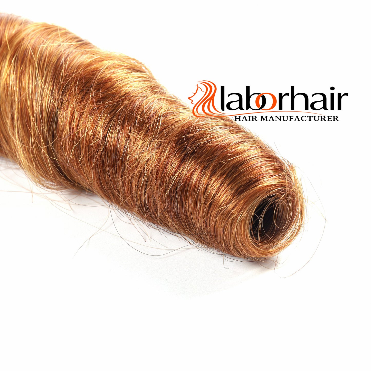 Two Tones Ombre Brazilian Human Hair Weft Fashion Ombre Hair Spring Curl