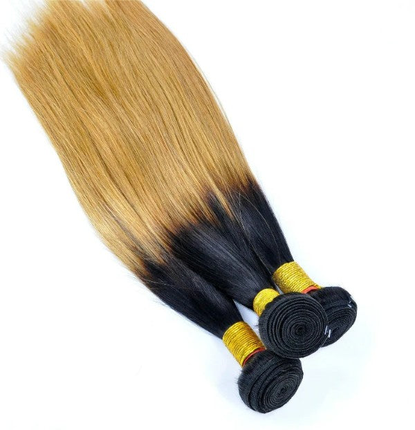 Color Hair Virgin Human Hair Extension Bundles