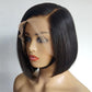 Straight and Body Wave 4x4 5x5 6x6 13x4 13x6 Lace Frontal Natural Color Human Hair Bob Wigs