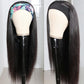 Headband Natural Color Human Hair Wigs