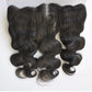 100% Virgin Human Hair 13x4  13x6 Lace Frontals