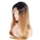 4x4 5x5 6x6 13x4 13x6 Lace Frontal Ombre Brown Color Human Hair Wigs