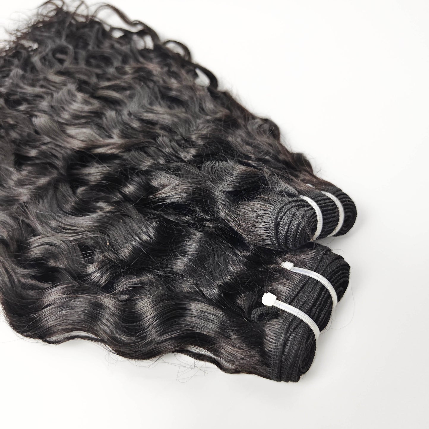 French Wave Virgin Human Hair Extensions with 3 Years Life Time