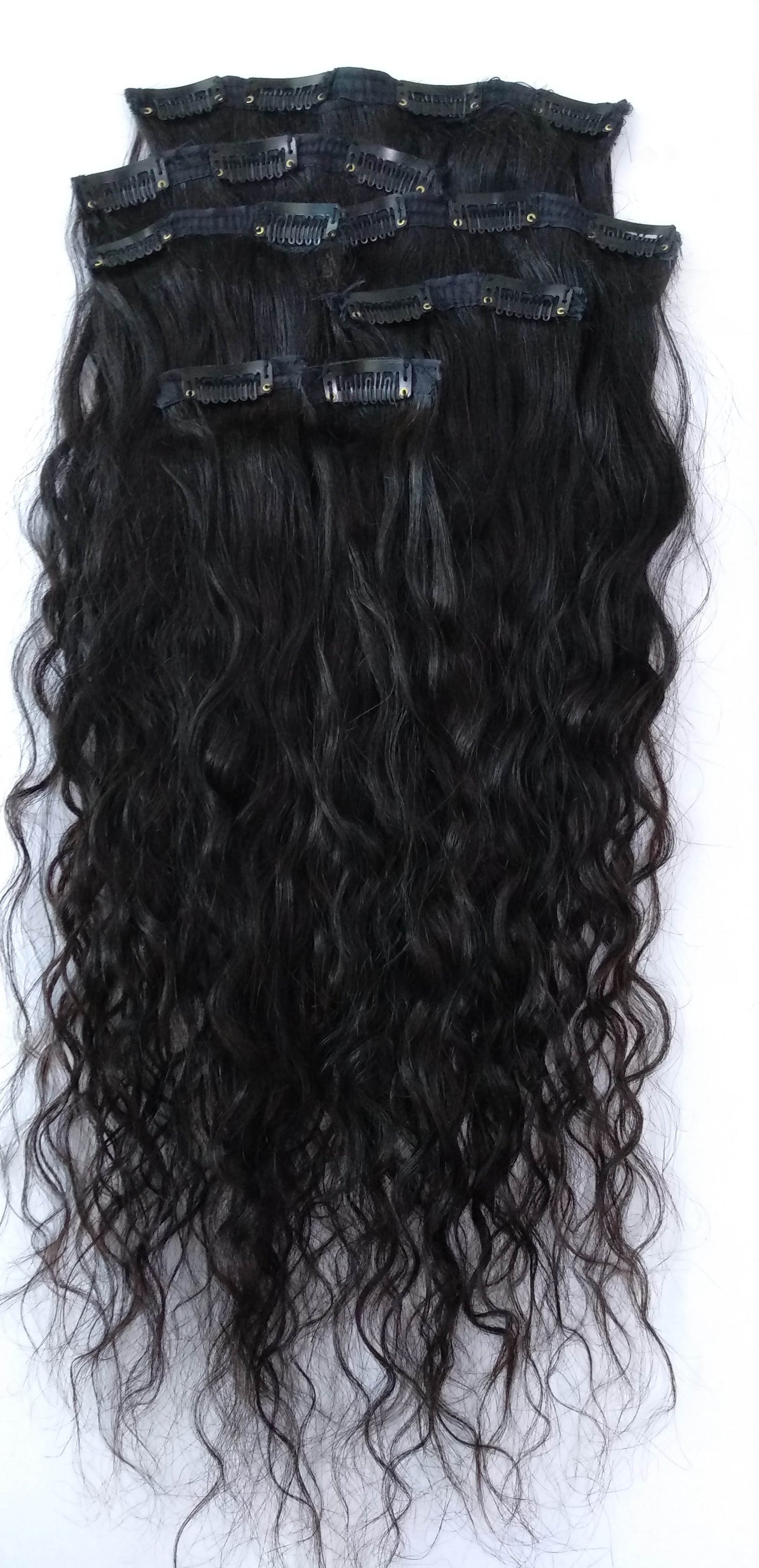 Clip in Virgin Human Hair Brazilian Virgin Clip in Hair Extensions