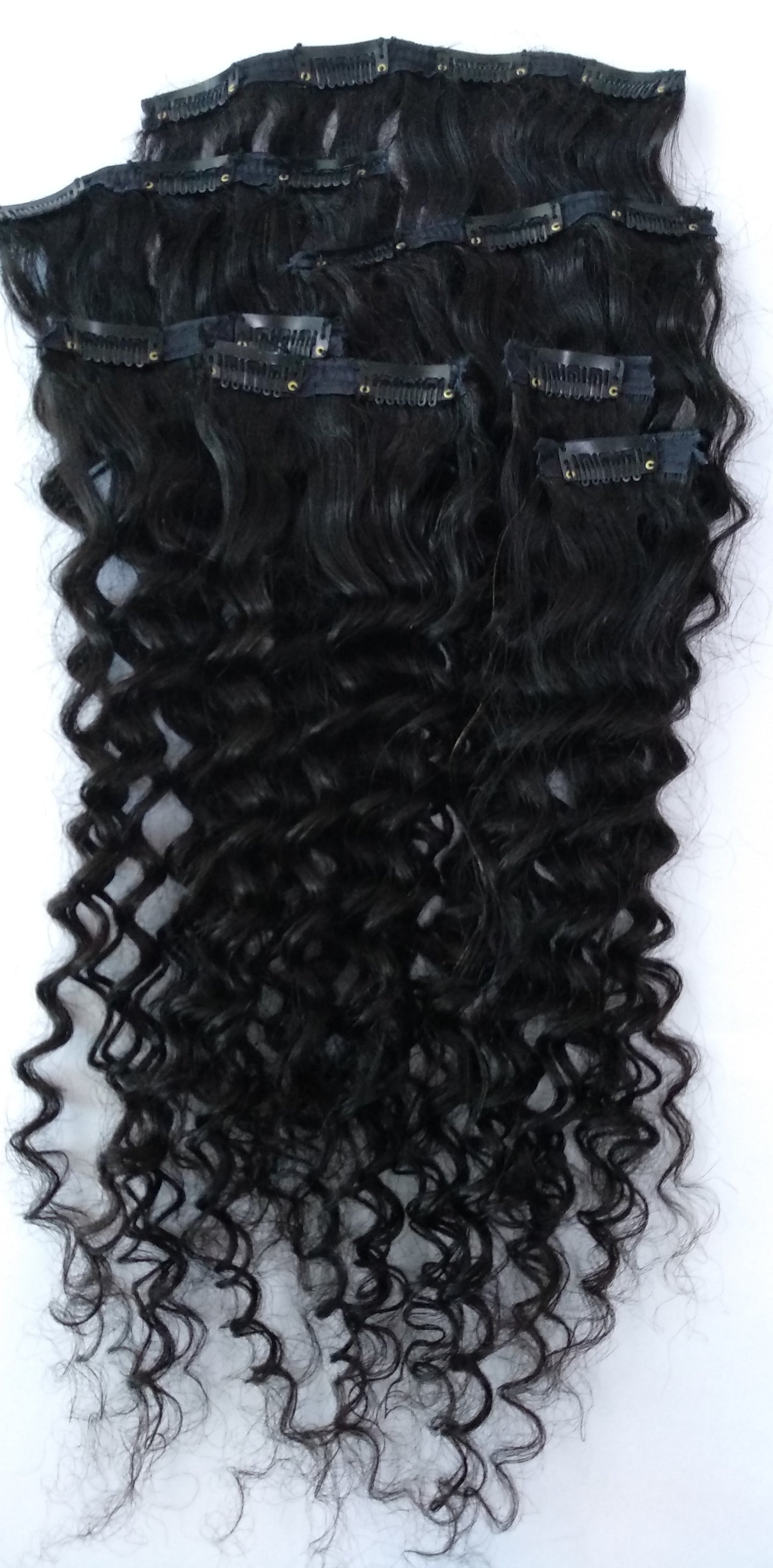 Clip in Virgin Human Hair Brazilian Virgin Clip in Hair Extensions