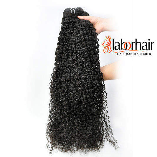 Long Length Curly Virgin Human Hair Extensions with 3 Years Life Time