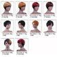 Human Hair Wigs Machine Made Nope Lace Short wig